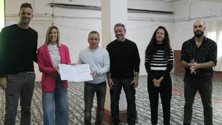 Entrega de Declaración al Programa de Fortalecimiento de Clubes Neuquinos