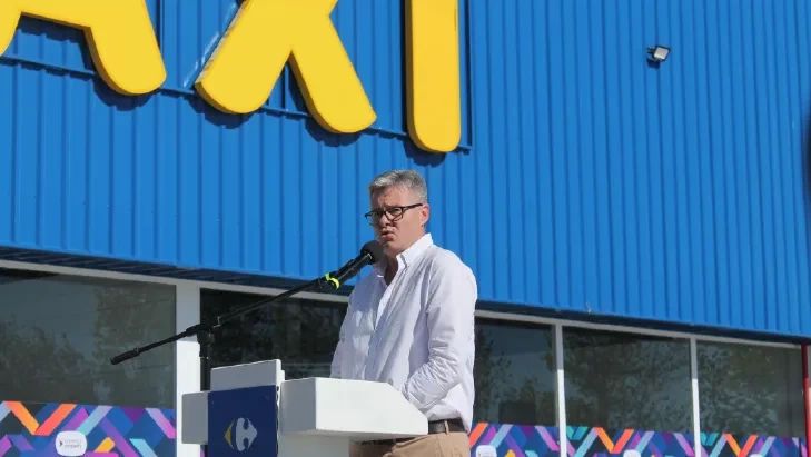 Inauguración del Maxi Carrefour